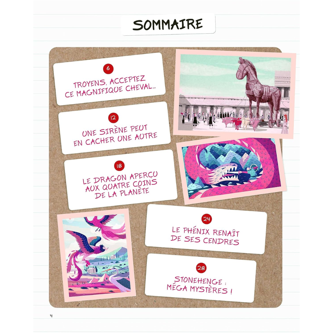 Mythes et histoires extraordinaires - Sophie Lamoureux Fleurus