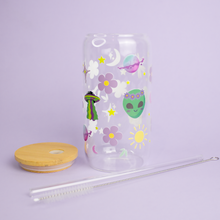 Charger l&#39;image dans la galerie, Gobelet canette en verre ANDROMEDA
