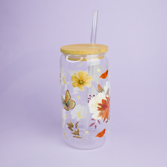 Gobelet canette en verre CROCOSMIA
