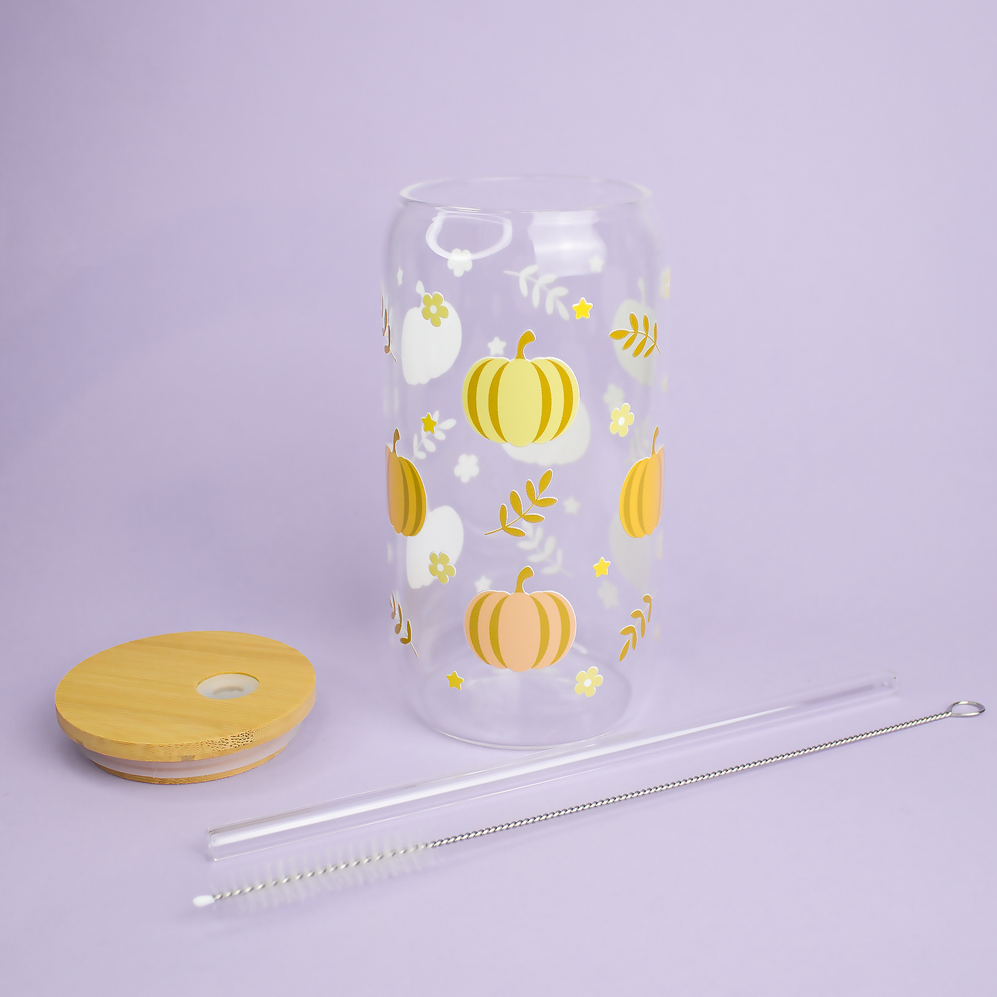 Gobelet canette en verre PUMPKIN SPICE