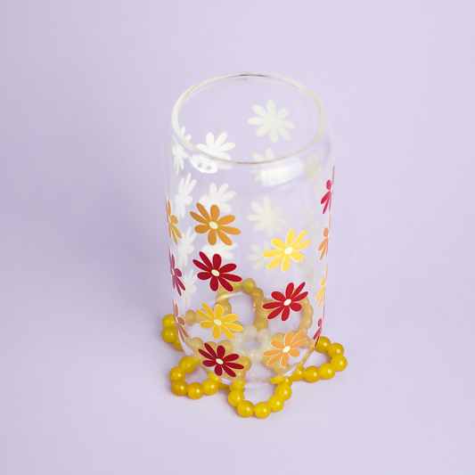 Dessous de verre Marguerite jaune
