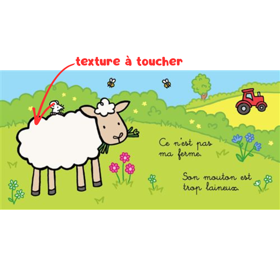 Les animaux de la ferme - Les tout-doux Usborne - Dès 6 mois Usborne