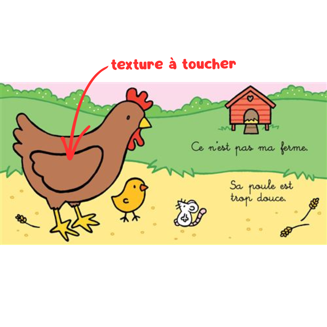 Les animaux de la ferme - Les tout-doux Usborne - Dès 6 mois Usborne