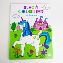 Charger l'image dans la galerie, Bloc à colorier Les Licornes luginae
