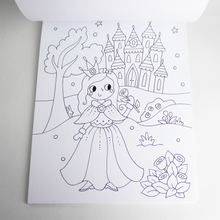 Charger l'image dans la galerie, Bloc à colorier Princesses et fées luginae
