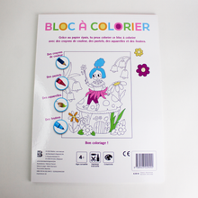 Charger l'image dans la galerie, Bloc à colorier Princesses et fées luginae
