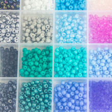 Charger l'image dans la galerie, Boîte de perles 24 couleurs 4 mm luginae
