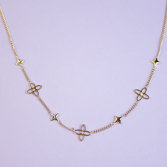Collier ras de cou DAHLIA