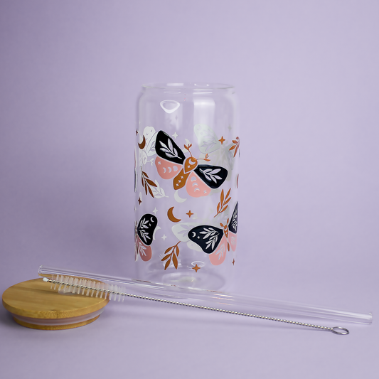 Gobelet canette en verre Loona