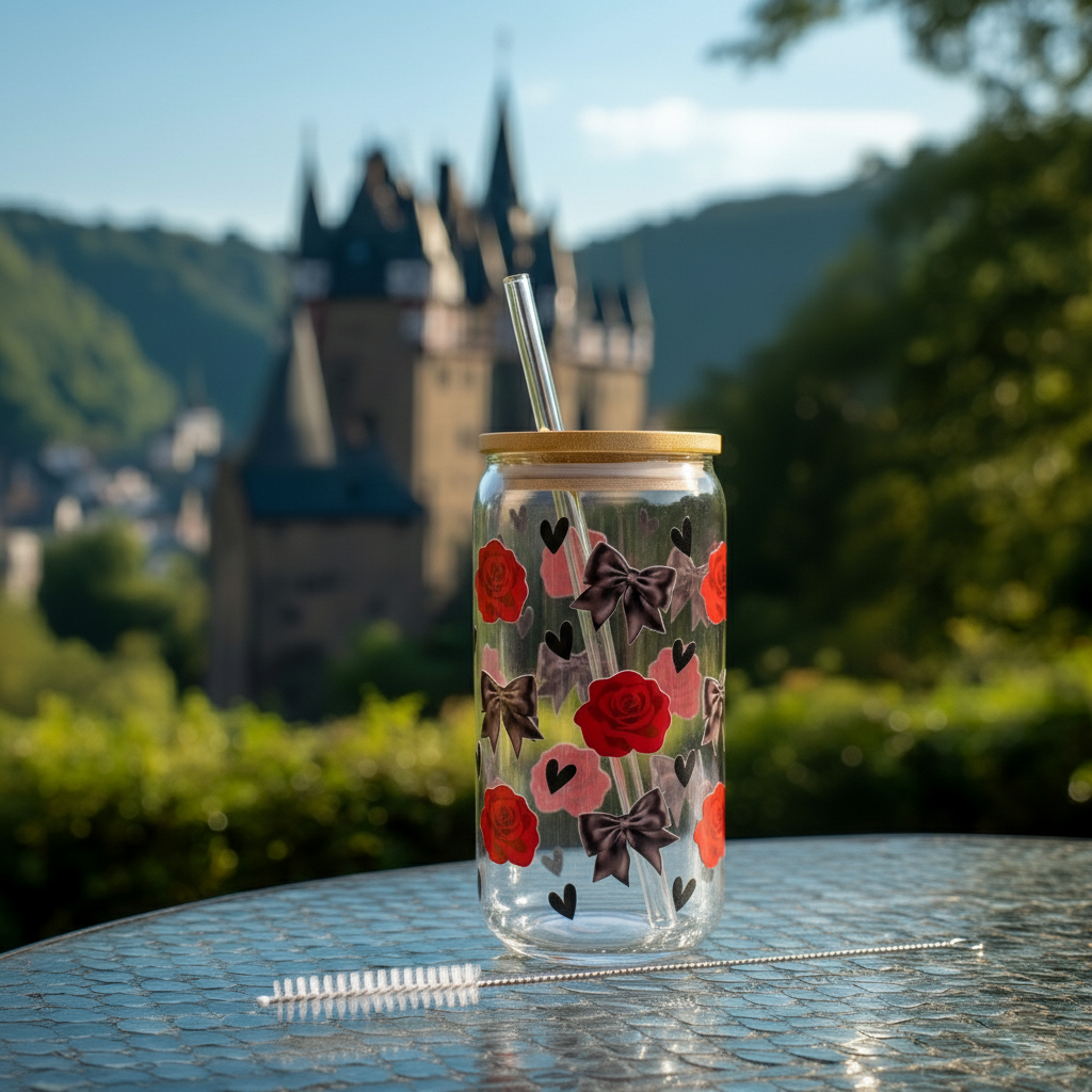 Gobelet canette en verre EDWIGE