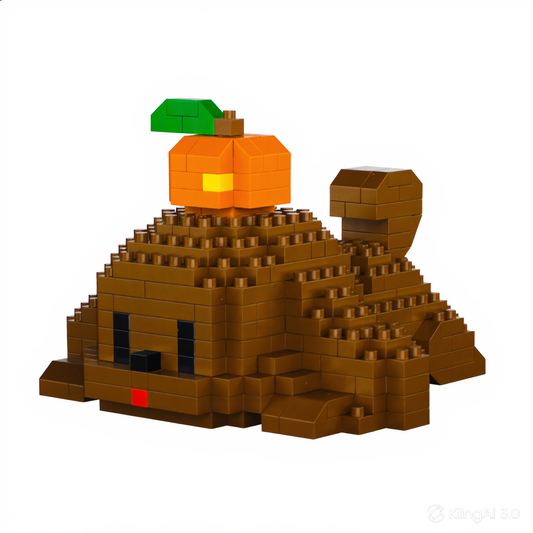 blocs de construction 2 en 1 chien Caniche luginae