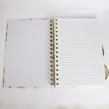 Charger l'image dans la galerie, Carnet de note spirale A5 Enjoy Every Day Blanc luginae
