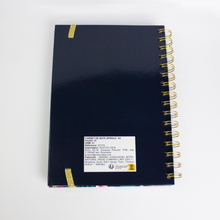Charger l'image dans la galerie, Carnet de note spirale A5 Enjoy Every Day Noir luginae
